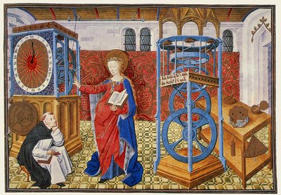 Wisdom Teaching the Author the Precepts of Temperance, from Horologium Sapientiae by Henri Suso, c.1455 by Master of Jean Rolin II